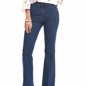 Banana Republic Sailor flare jeans